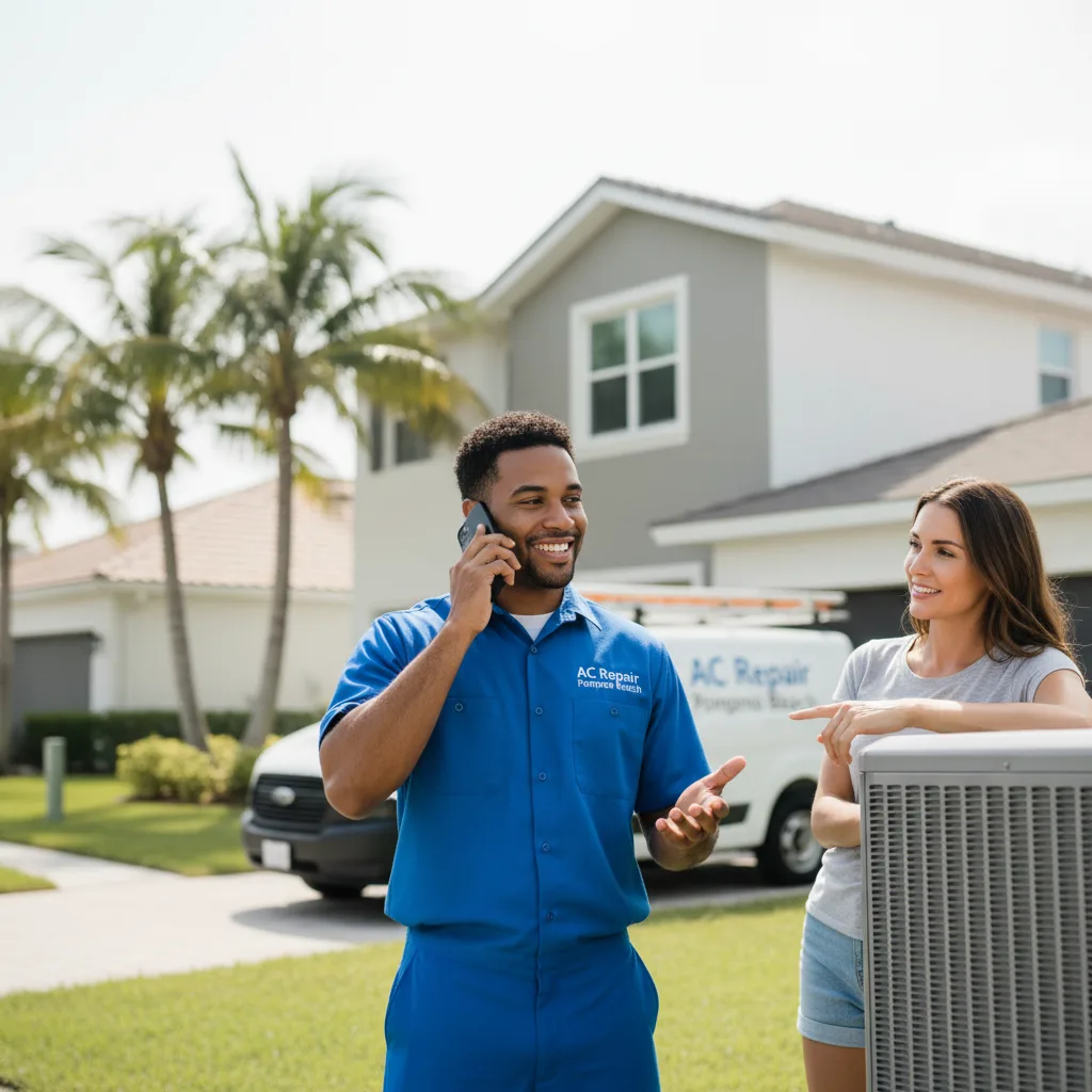 AC Repair Pompano Beach customer support in Browns Valley